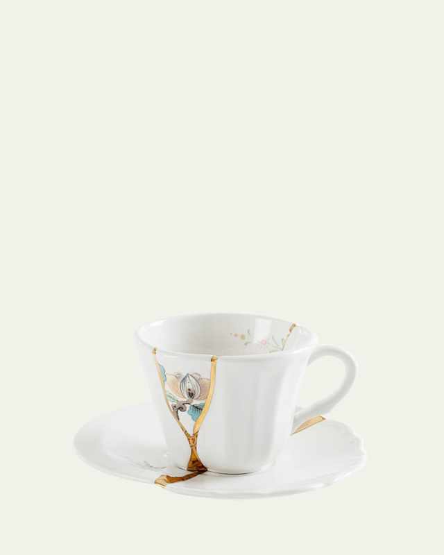Kintsugi No. 3 Coffee Cup & Saucer